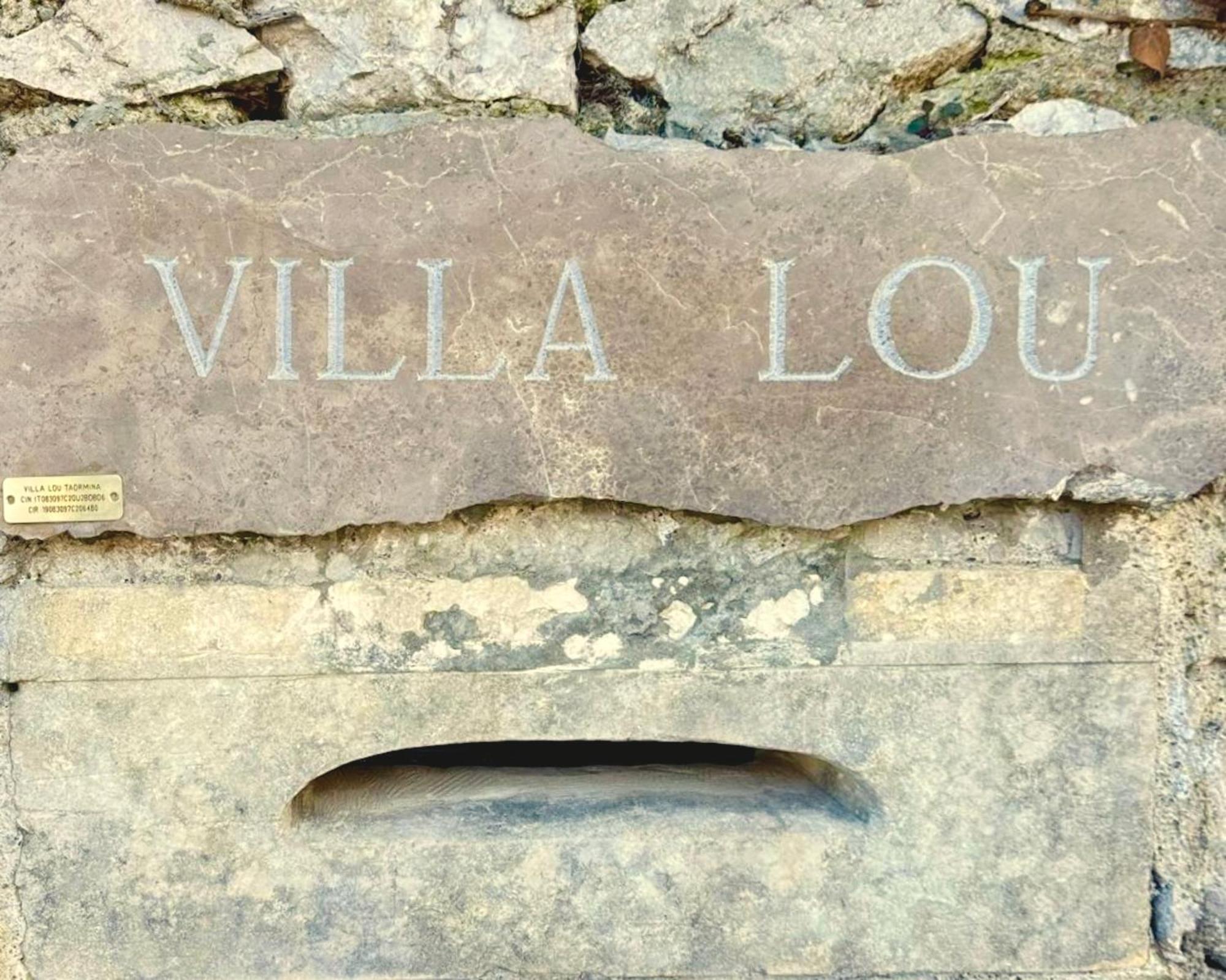Villa Lou Taormina Private Villa With Panoramic Sea View Pool Exterior foto
